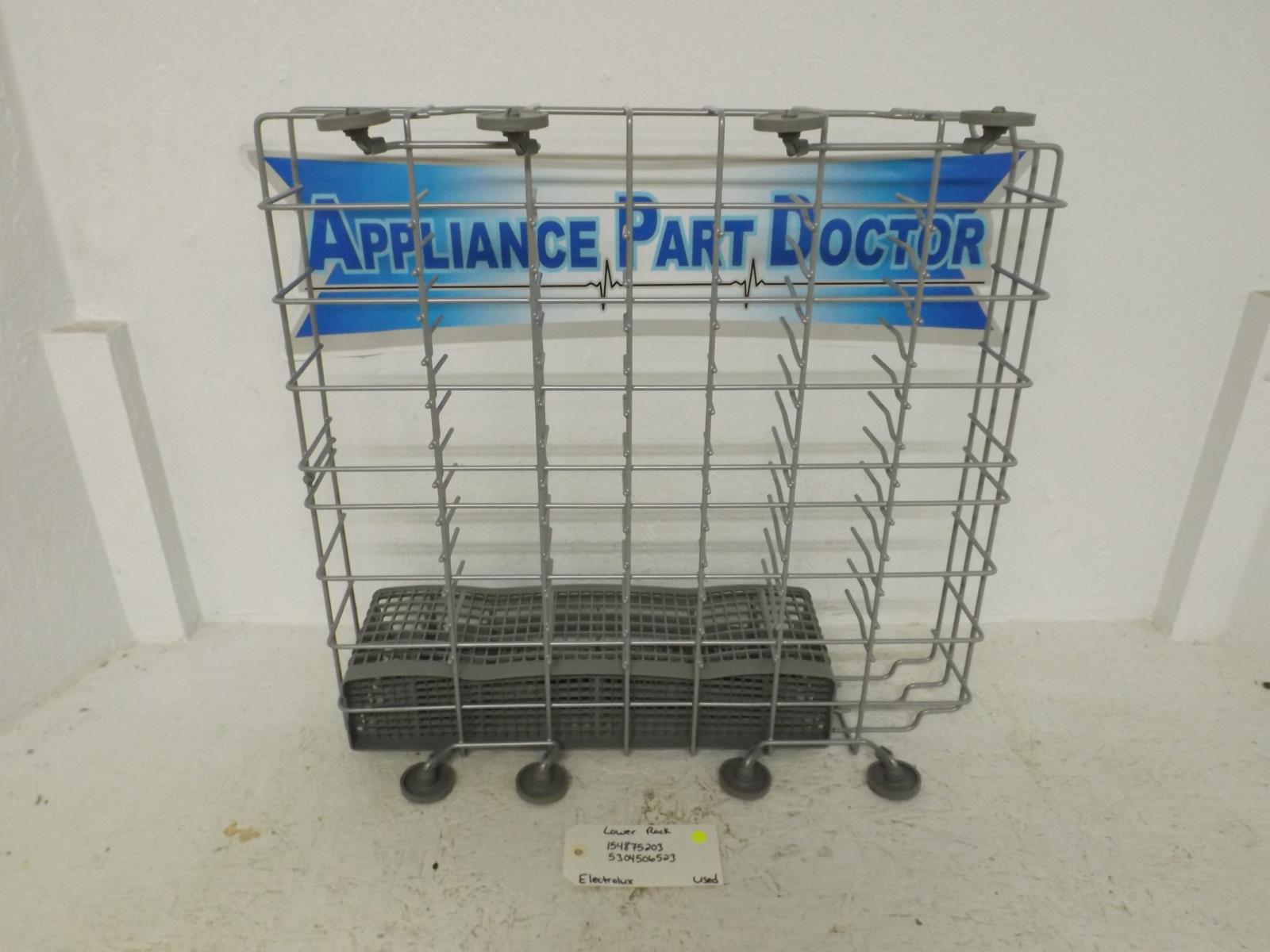 Electrolux Dishwasher 154875203 5304506523 Lower Rack Used Electrolux Dishwasher 154875203 5304506523 Lower Rack Used